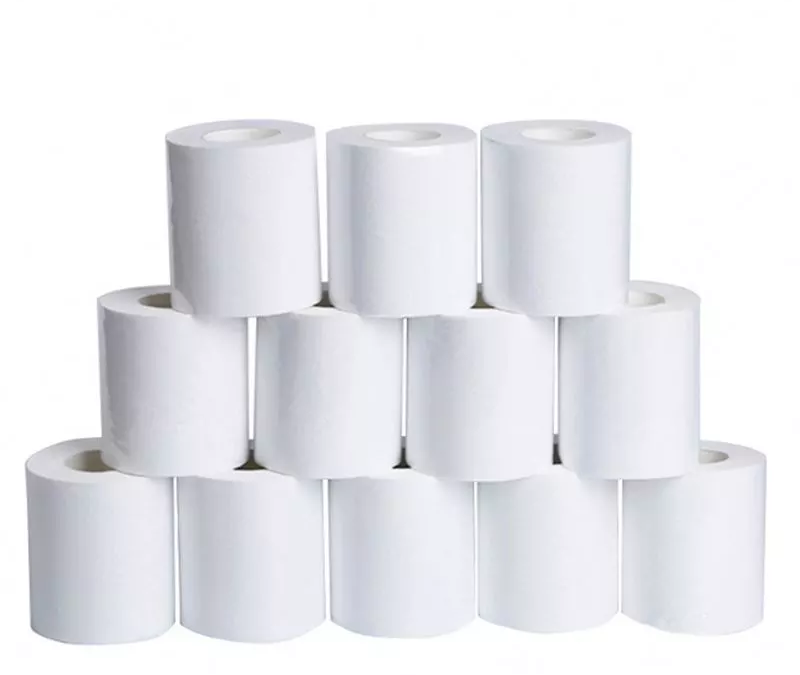 How many sheets are on a roll of toilet paper?