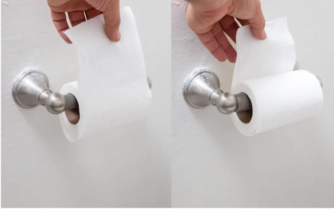 Toilet Paper Over or Under: The Great Debate